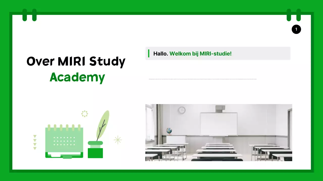 Een eenvoudige inleiding tot schoolvakanties in groen en roze