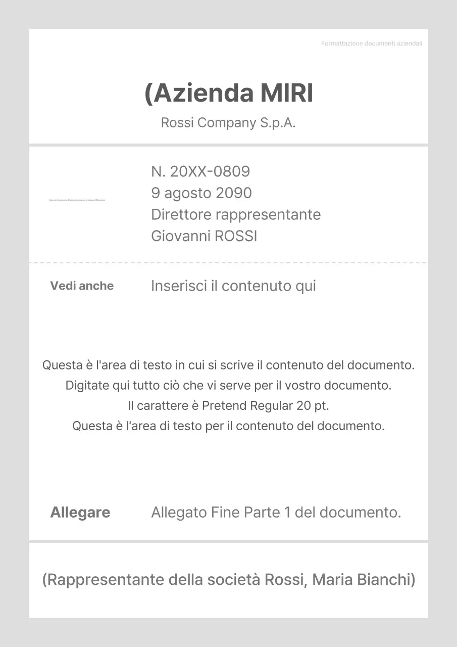 Una semplice suite di modelli aziendali in bianco e grigio