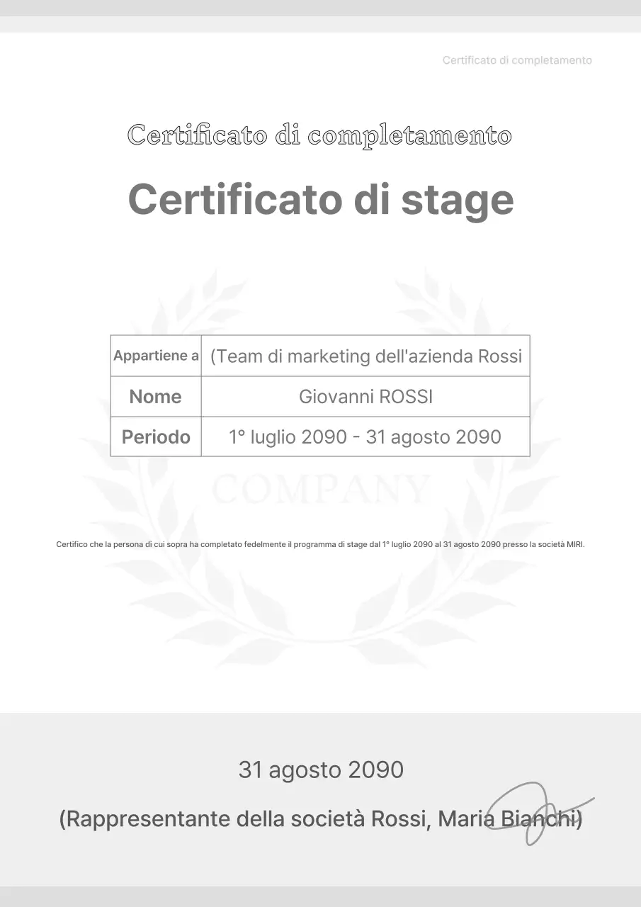 Una semplice suite di modelli aziendali in bianco e grigio