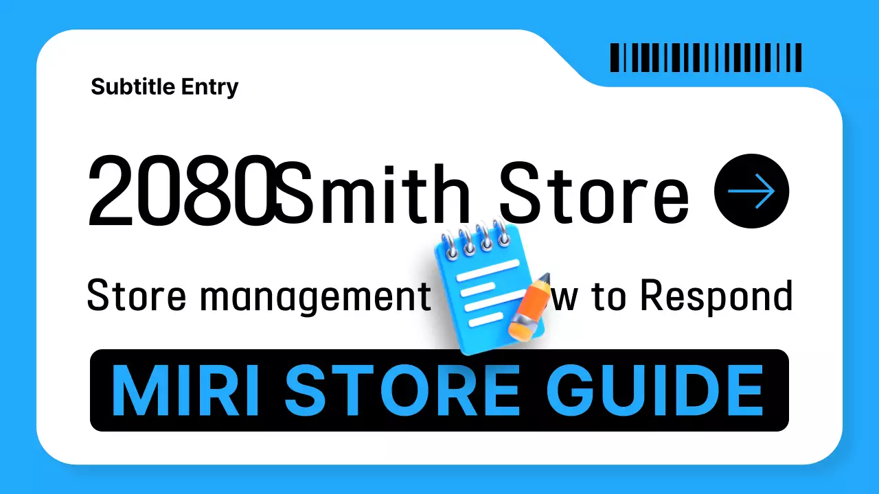 A guide to running a trendy store in light blue and black explained