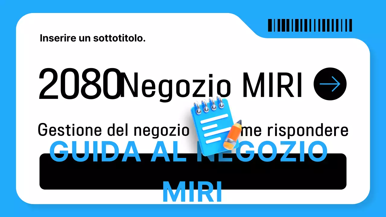 Una guida per gestire un negozio di tendenza in azzurro e nero spiegata