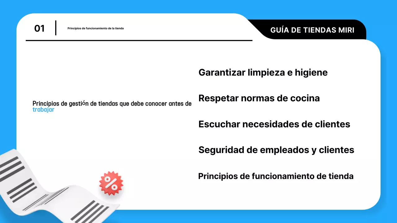 Una guía para llevar una tienda de moda en azul claro y negro explicada