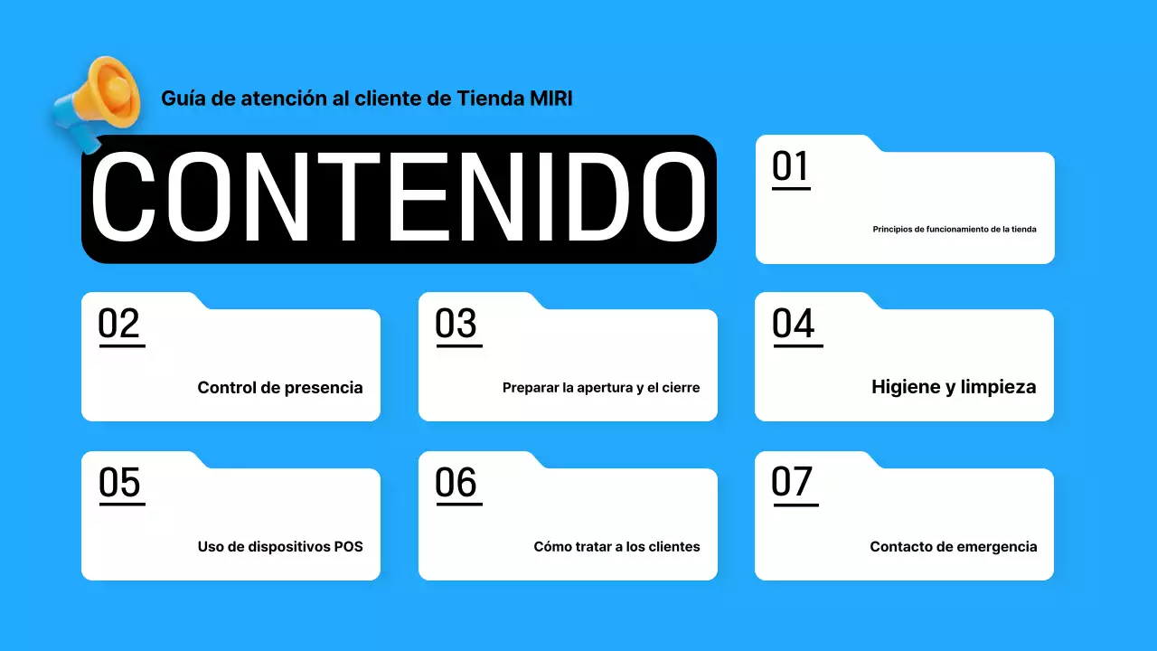 Una guía para llevar una tienda de moda en azul claro y negro explicada