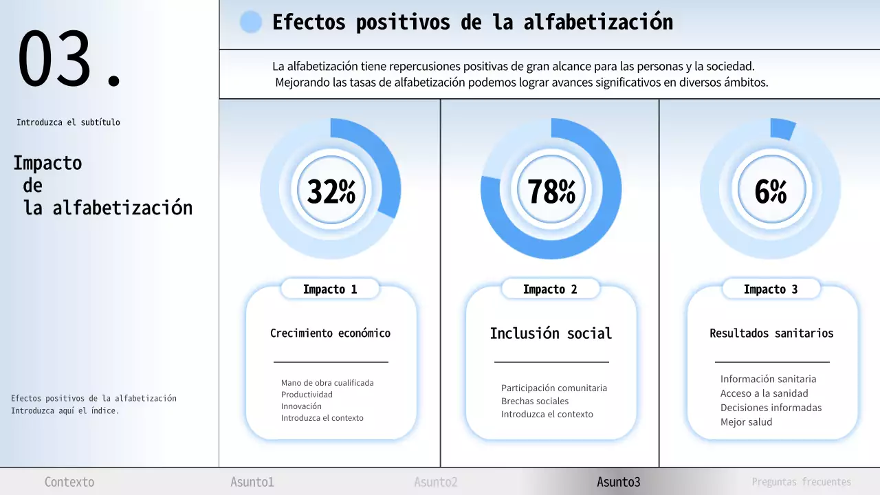Skyblue And Grey Modern Literacy Lecture Material