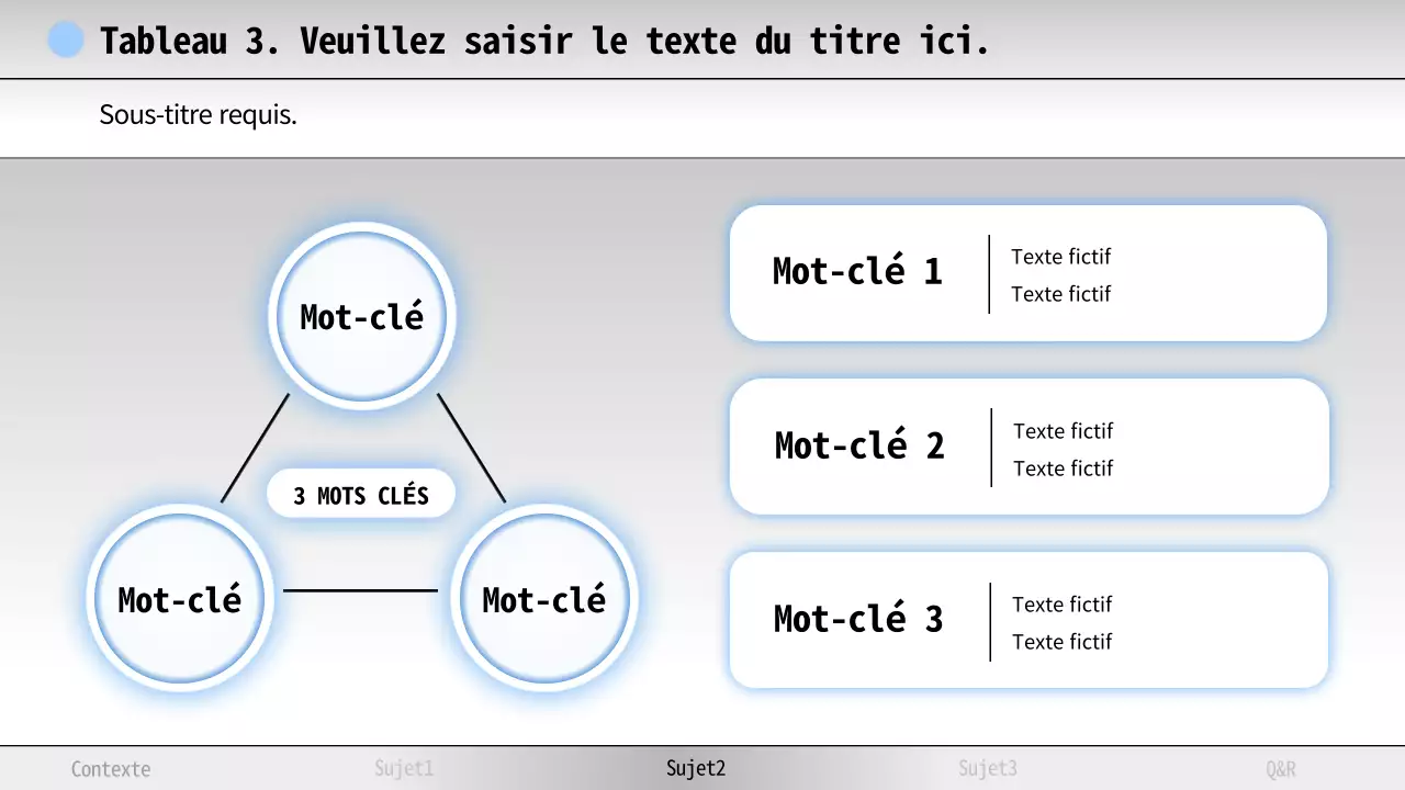 Matériel d'étude sur l'alphabétisation minimale bleu et blanc
