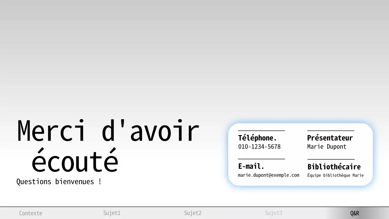 Matériel d'étude sur l'alphabétisation minimale bleu et blanc