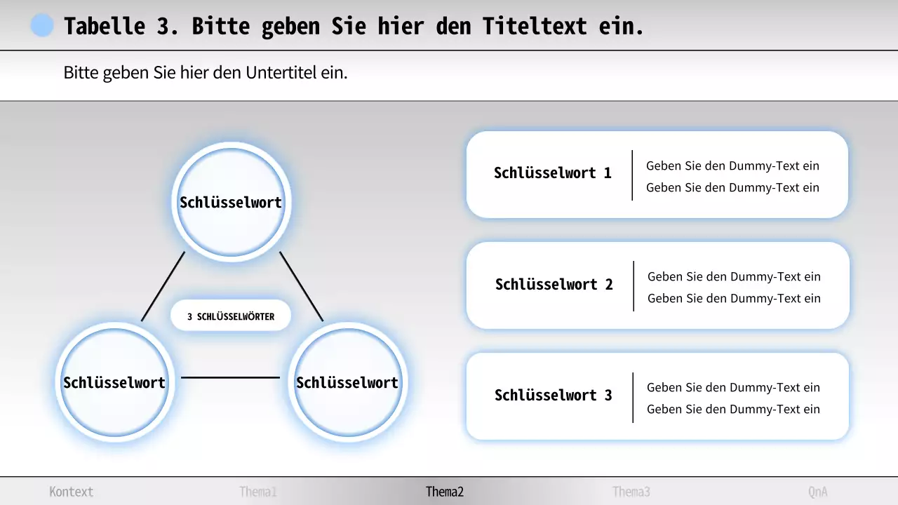 Blaue und weiße Minimal Literacy Studienmaterialien