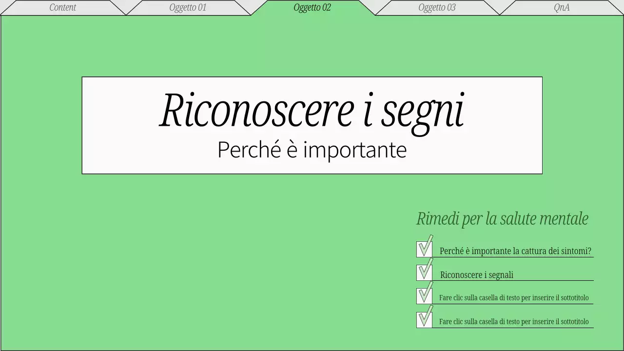 Rosso e grigio Materiale didattico per la cura del benessere mentale minimo