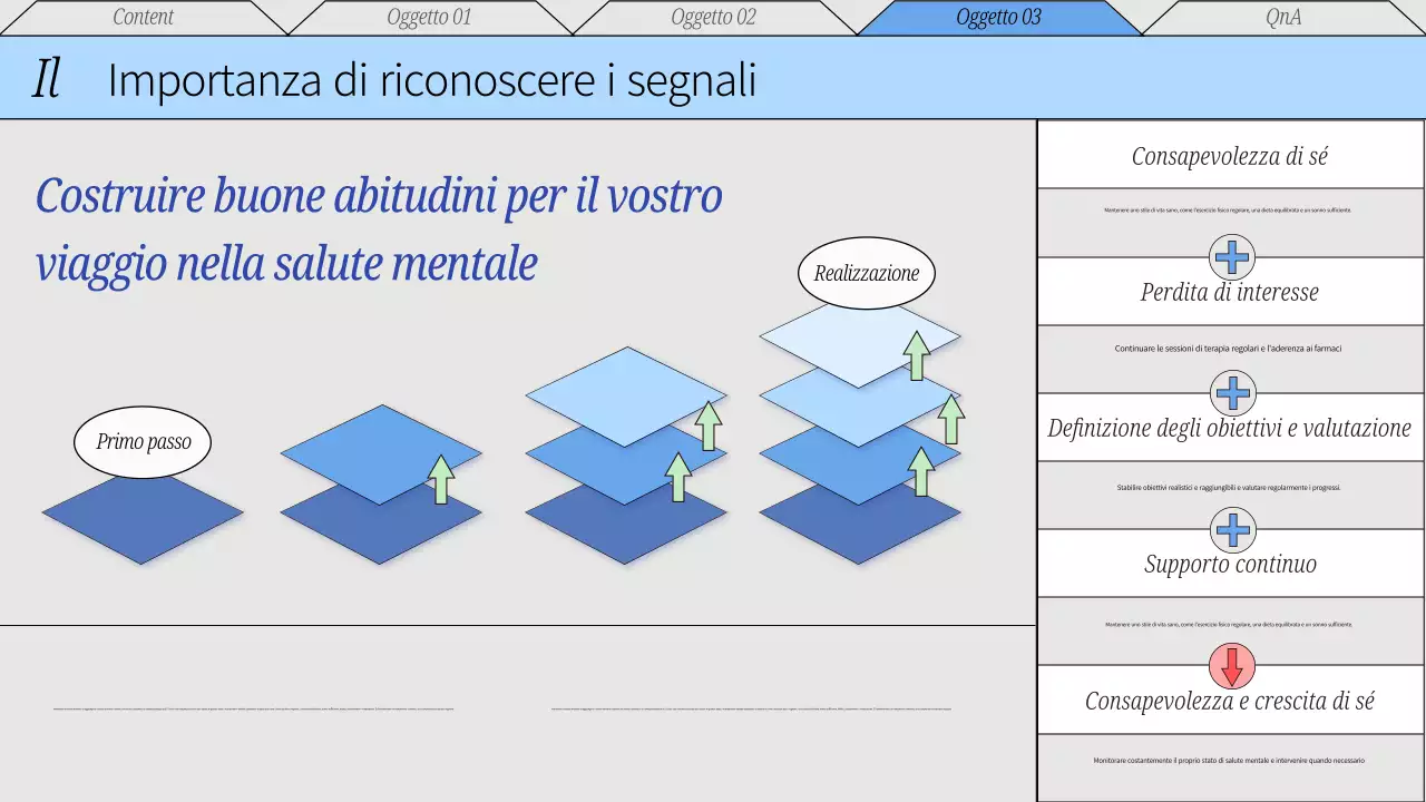 Rosso e grigio Materiale didattico per la cura del benessere mentale minimo