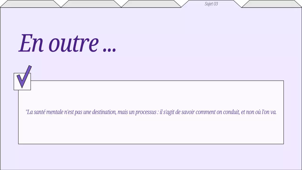 Lilas et blanc Guide des remèdes pour la santé mentale