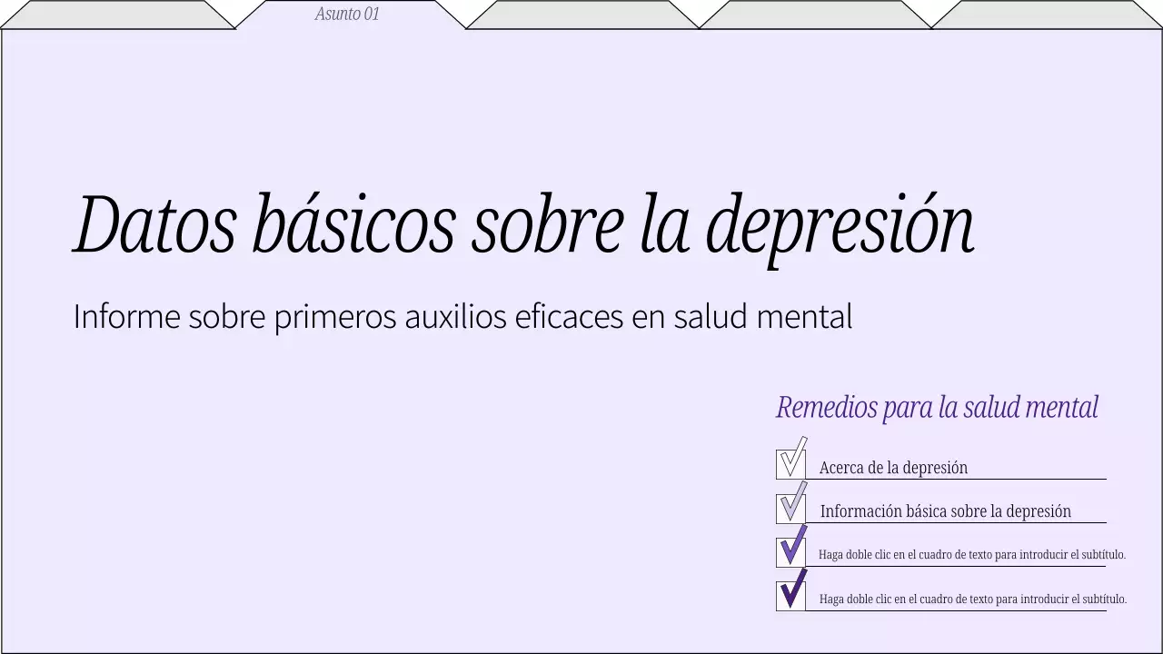 Guía de Remedios para la Salud Mental Lila y Blanca