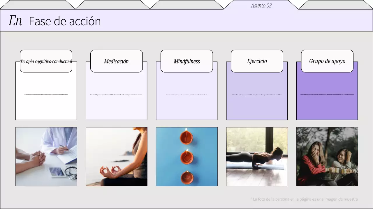 Guía de Remedios para la Salud Mental Lila y Blanca