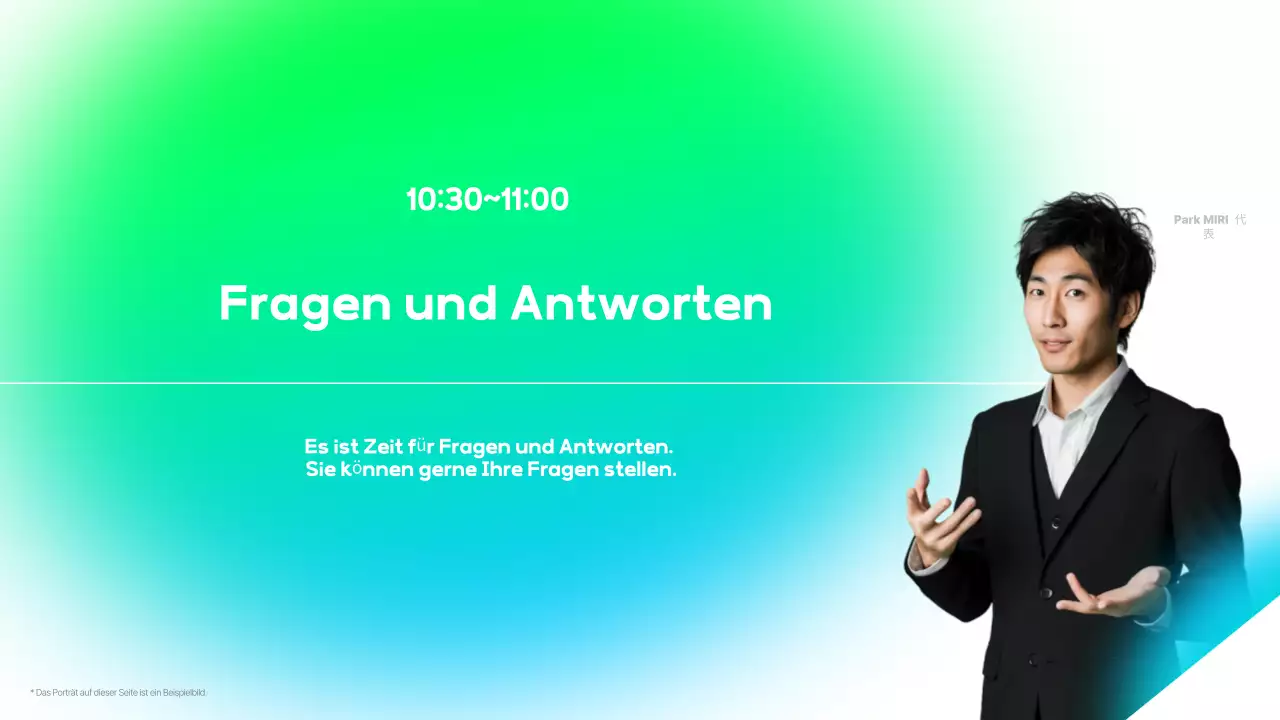 Hellblaue, moderne Seminareinführung für Unternehmen