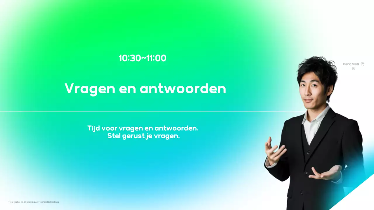 Lichtblauwe, moderne inleiding tot seminar voor zakelijke sprekers