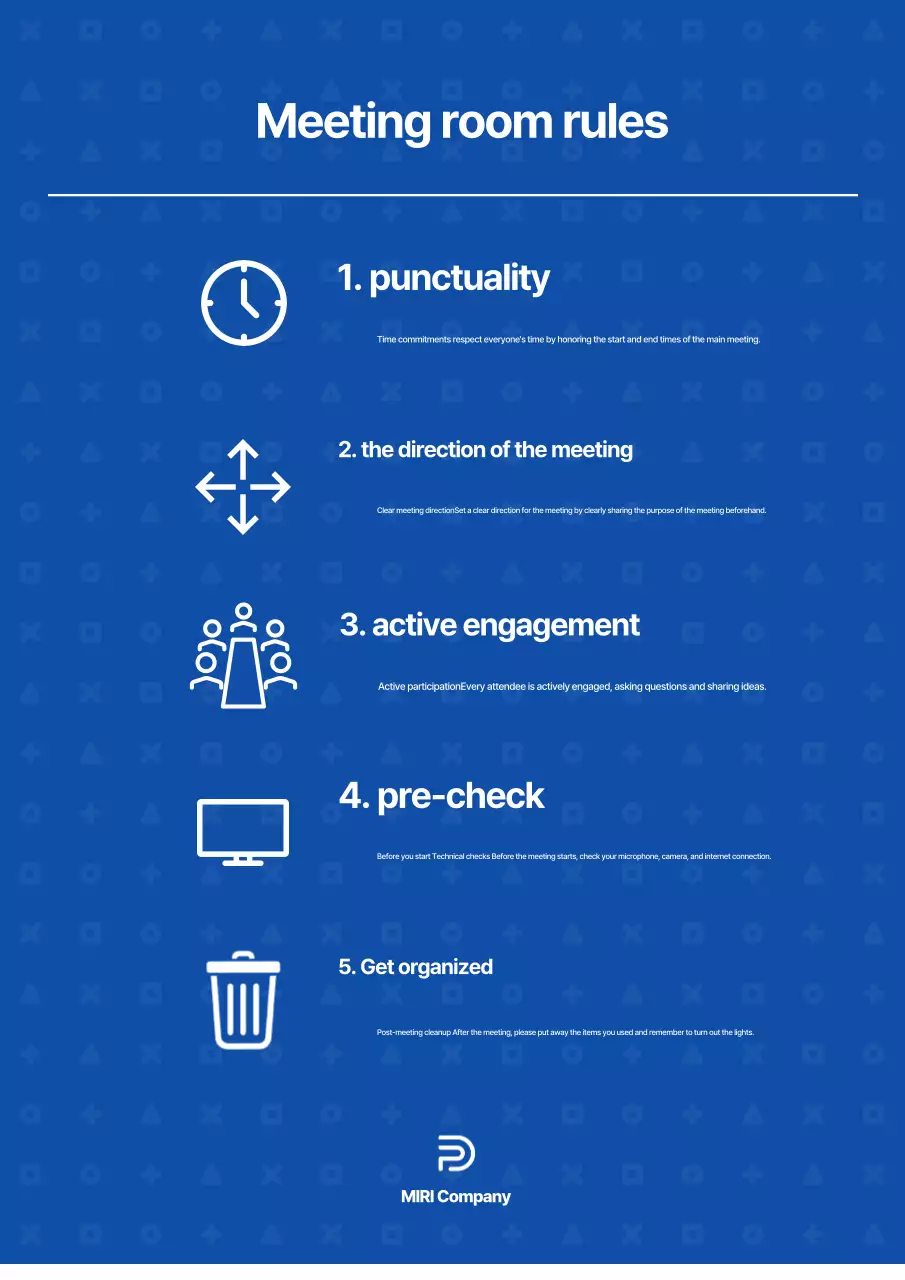 Bộ sưu tập các mẫu tài liệu công ty đơn giản với màu xanh navy và trắng