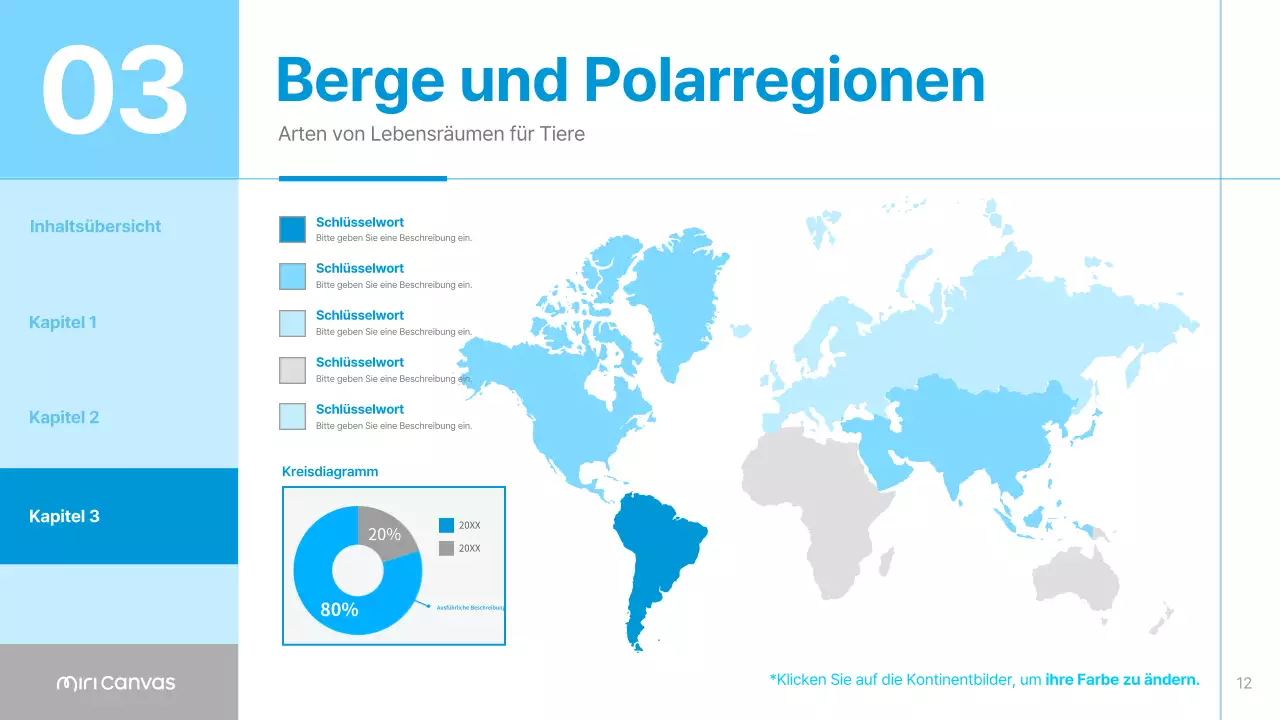 Blaue und himmelblaue einfache Materialien für Tierlebensräume