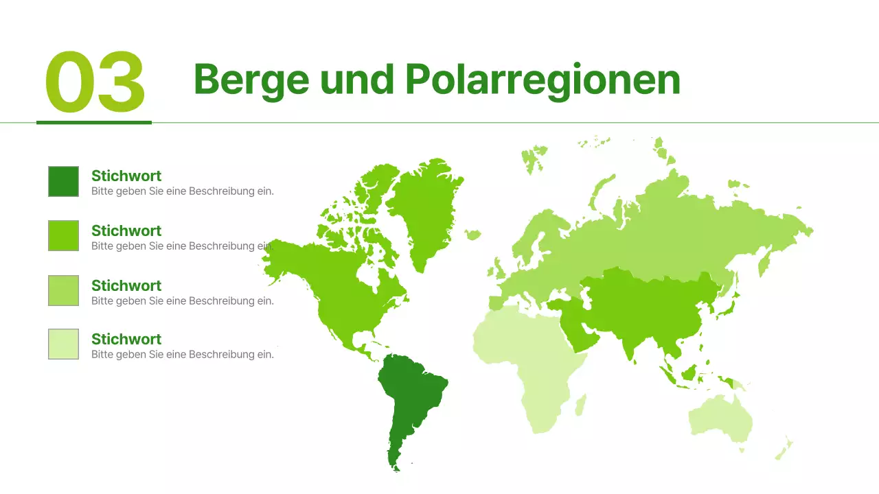 Grüne und hellgrüne Materialien für einfache Tierlebensräume