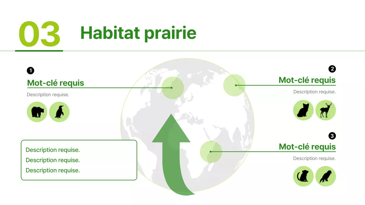Matériaux pour l'habitat animalier simple vert et vert clair