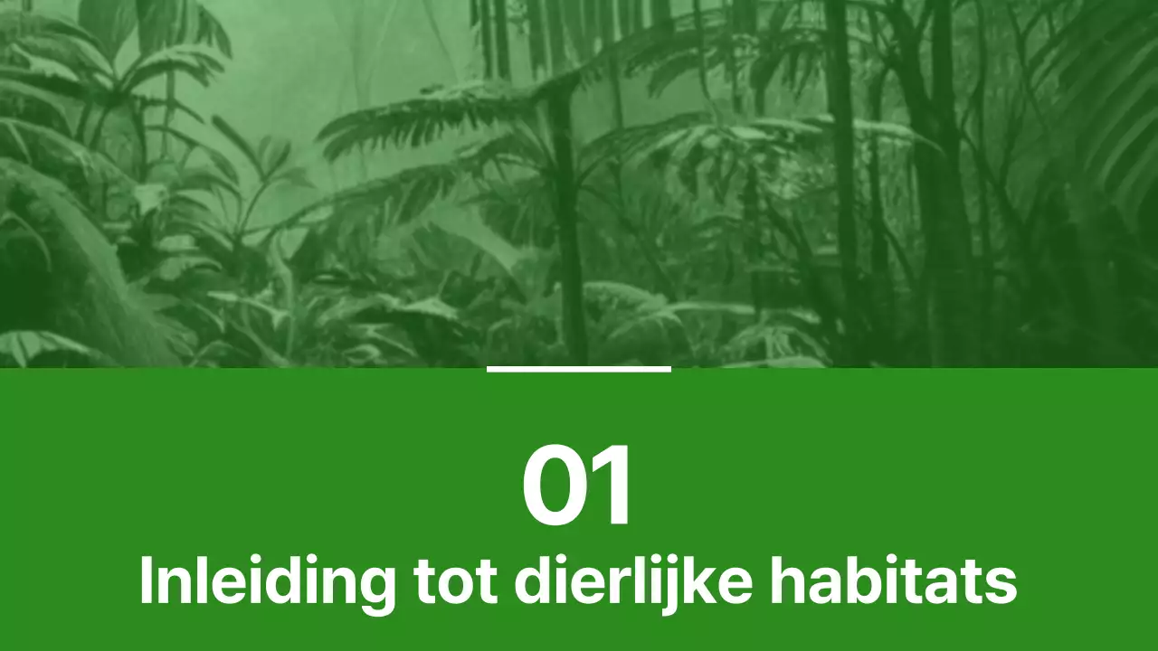 Groene en lichtgroene eenvoudige habitatmaterialen voor dieren