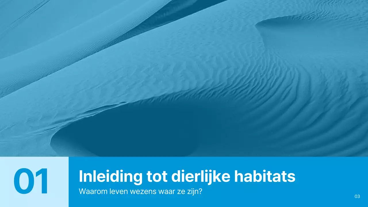 Blauwe en hemelsblauwe eenvoudige habitatmaterialen voor dieren
