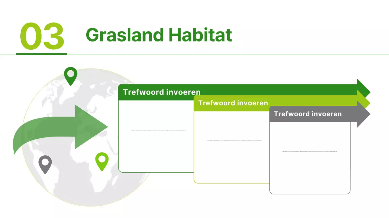 Groene en lichtgroene eenvoudige habitatmaterialen voor dieren