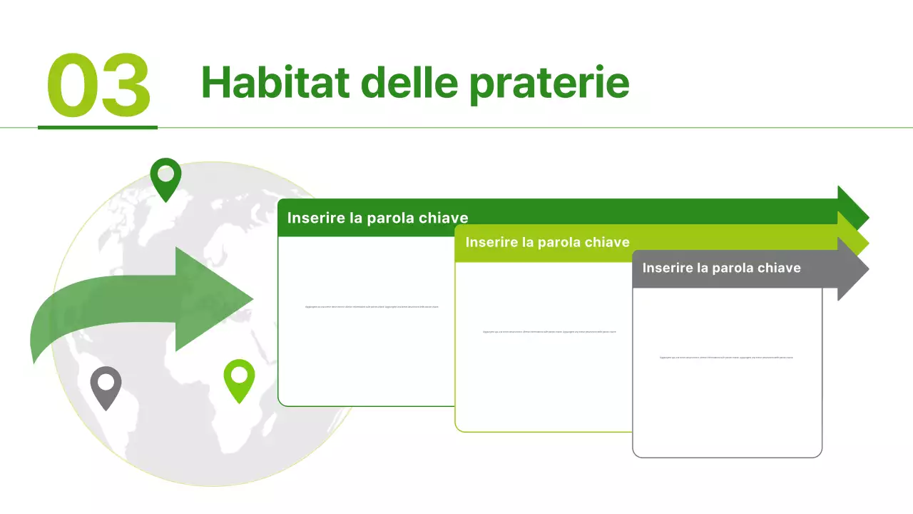 Materiali per habitat animali semplici di colore verde e verde chiaro