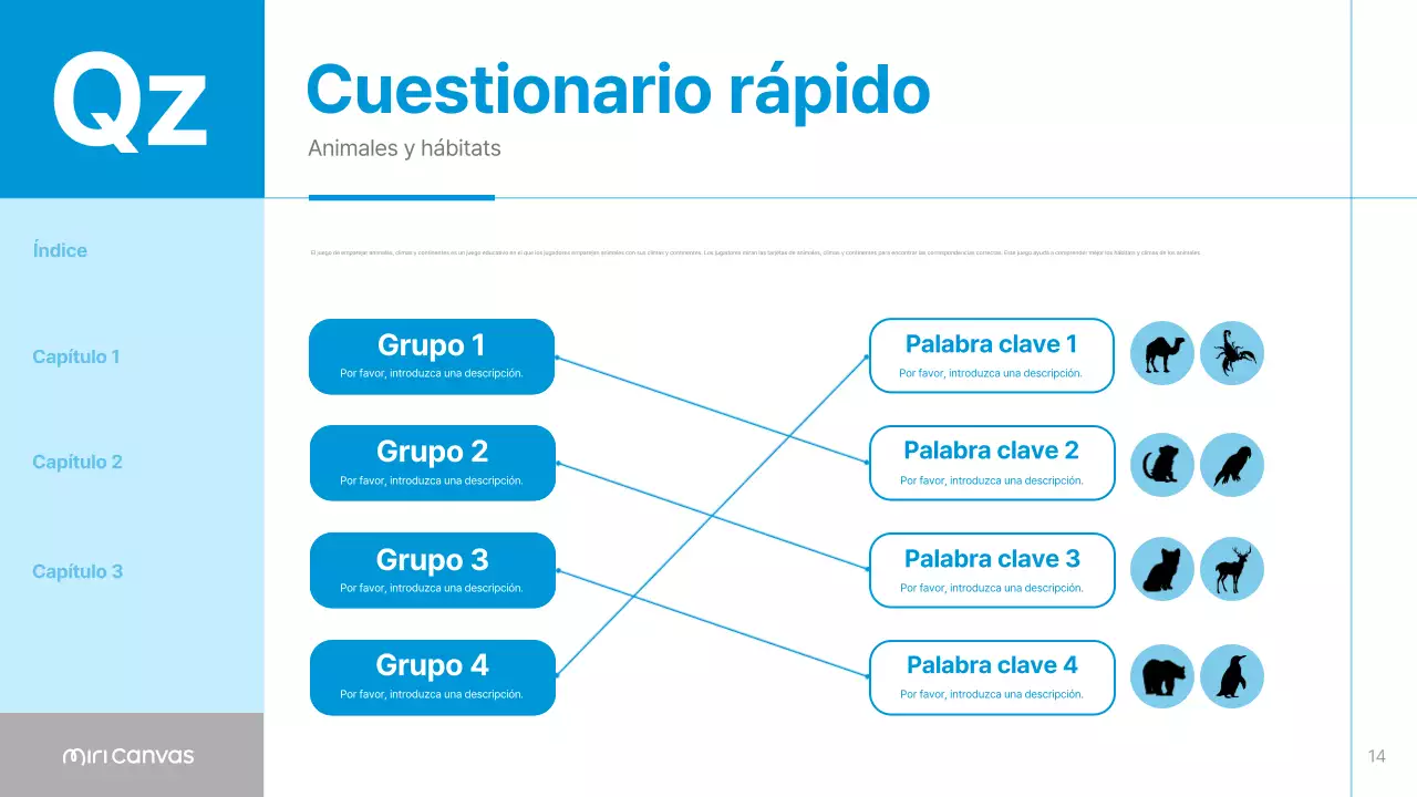 Materiales para hábitats animales sencillos en azul y azul cielo
