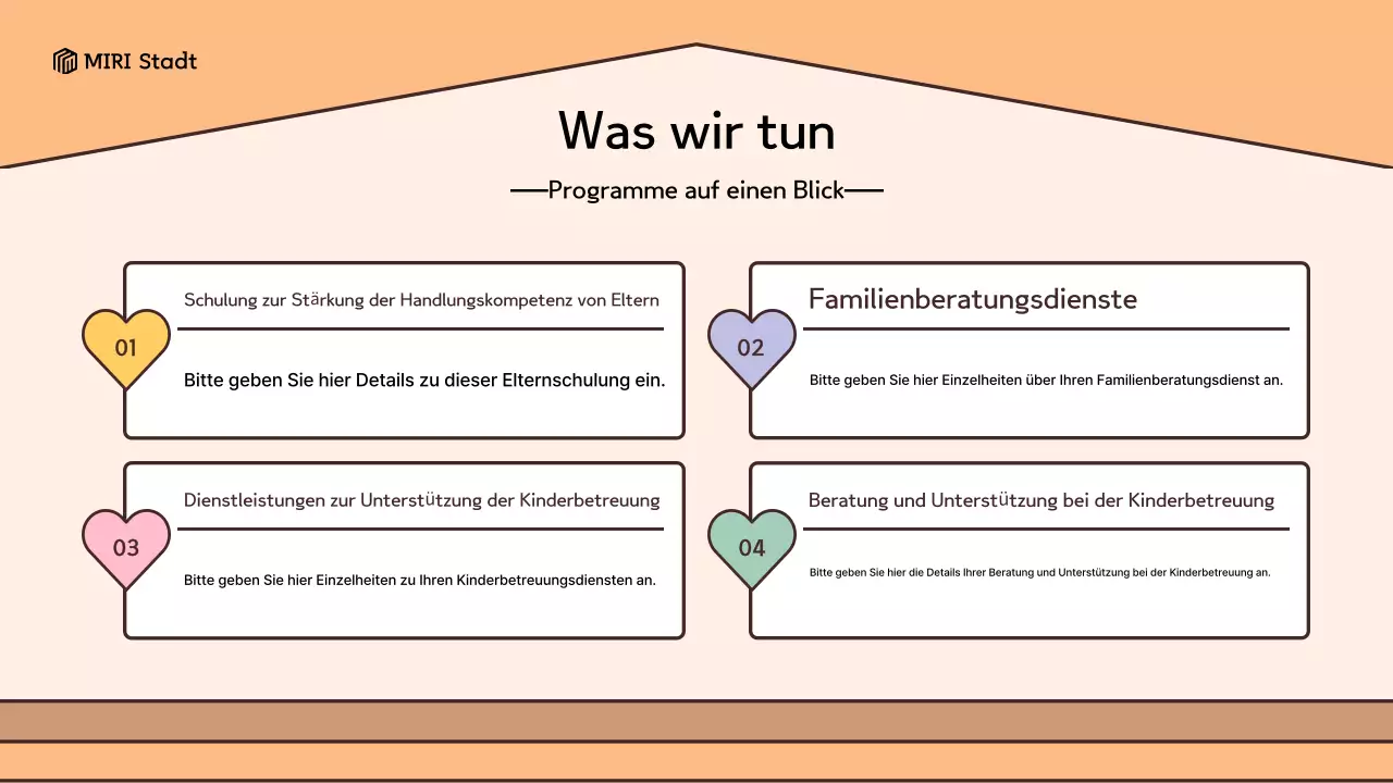 Ein Retro-Look in Gelb und Braun Ein Leitfaden zur Nutzung des Home Support Centre