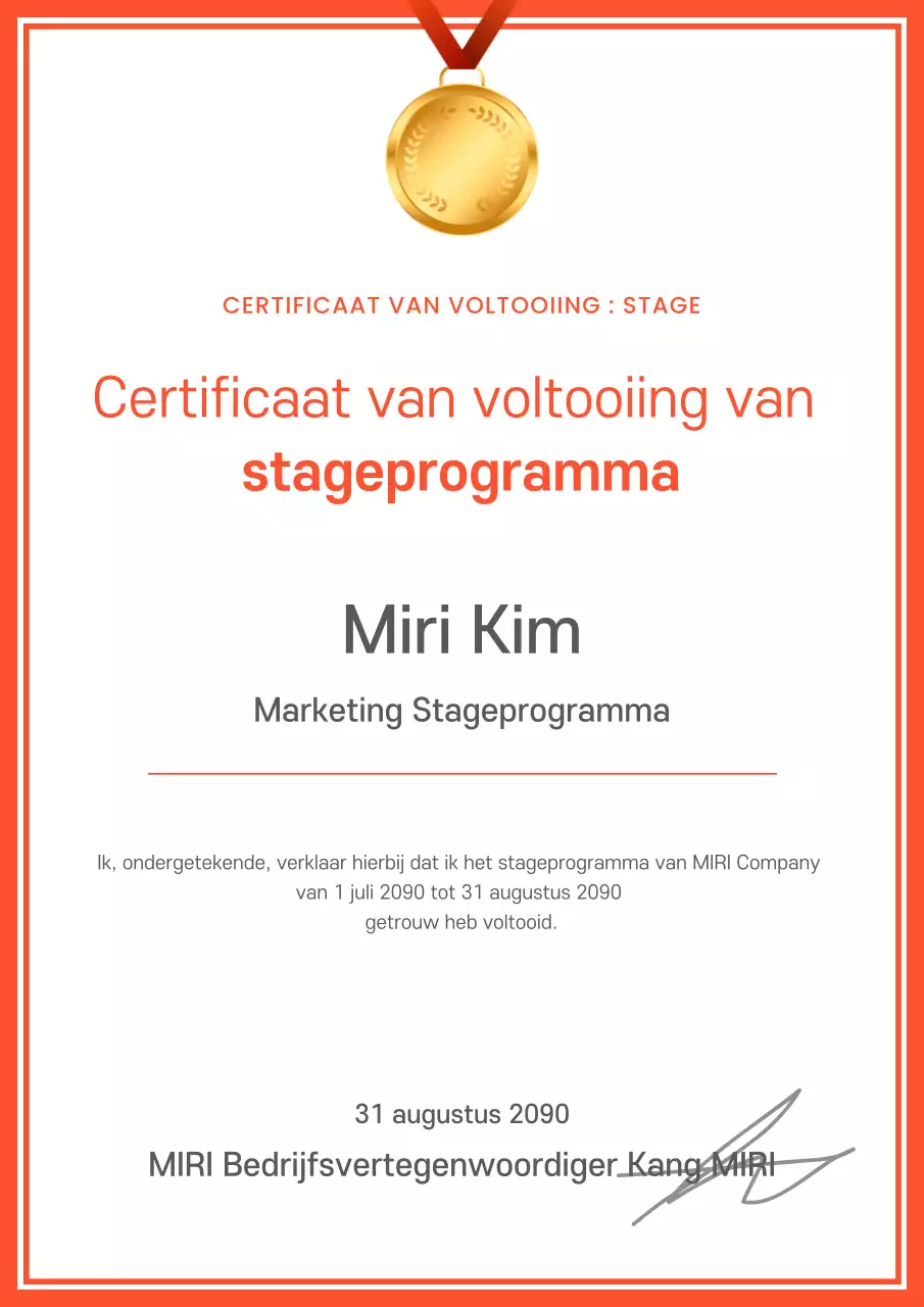 Een minimalistische suite bedrijfssjablonen in oranje en wit