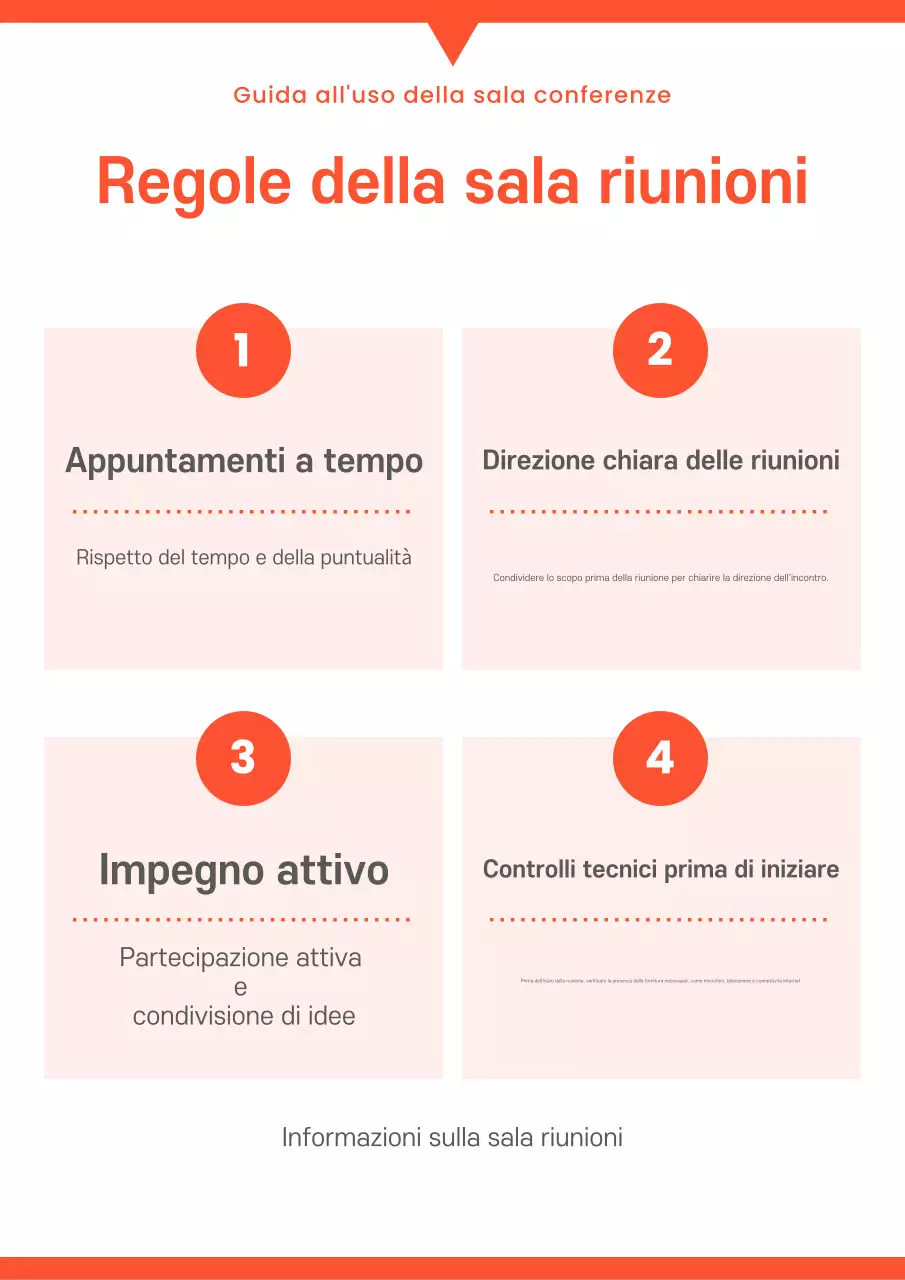 Una suite di template aziendali minimalisti in arancione e bianco