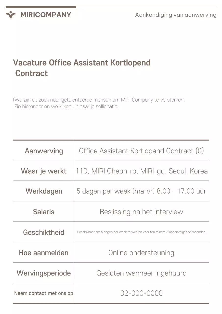 Een suite met eenvoudige bedrijfssjablonen in bruin en beige