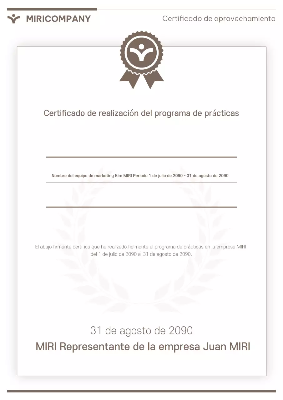 Un sencillo conjunto de plantillas corporativas en marrón y beige