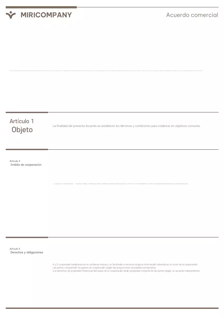 Un sencillo conjunto de plantillas corporativas en marrón y beige