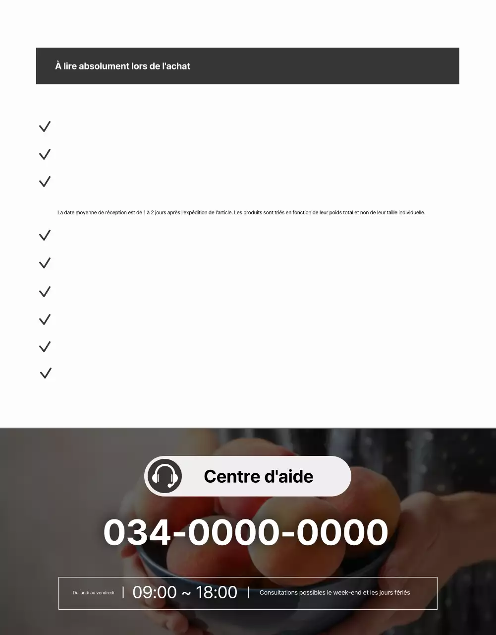 Publicité de base sur les fruits de saison en rose