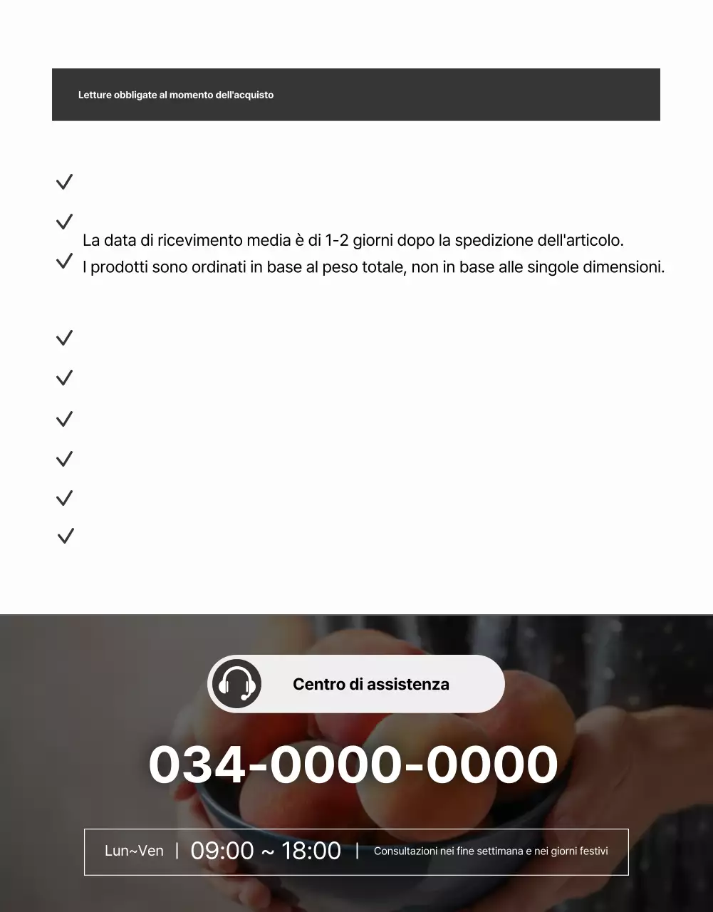 Annuncio base di frutta di stagione in rosa