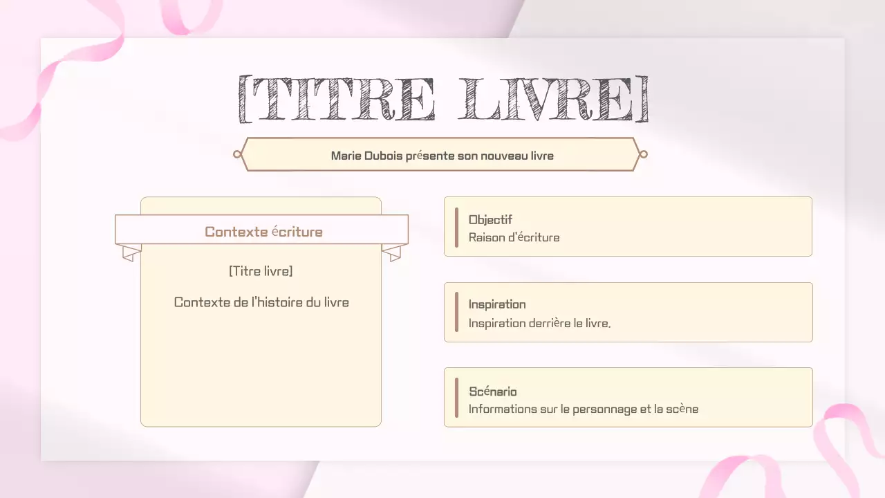 Pink White Simple Vintage Book Launch Party Schedule