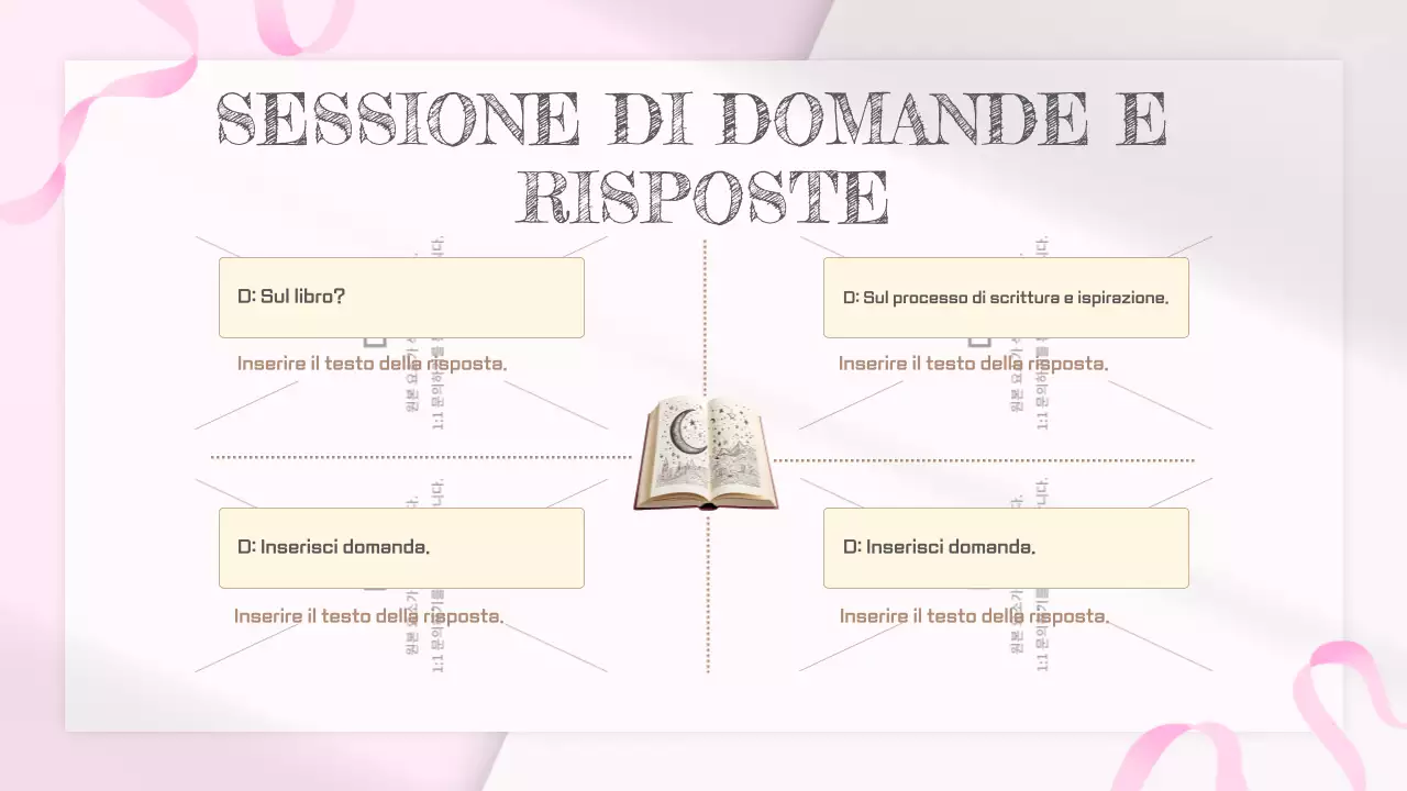 Rosa, bianco, semplice, vintage: programma della festa di lancio del libro