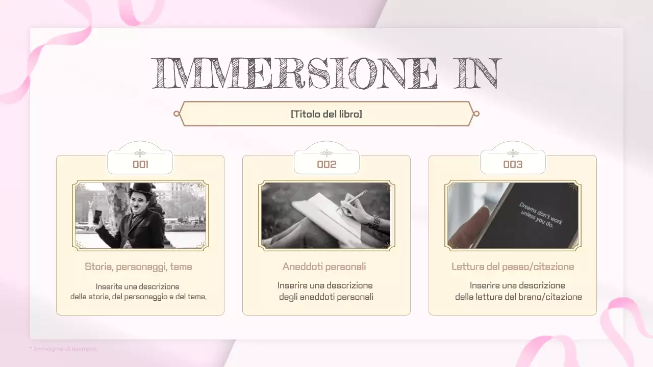 Rosa, bianco, semplice, vintage: programma della festa di lancio del libro