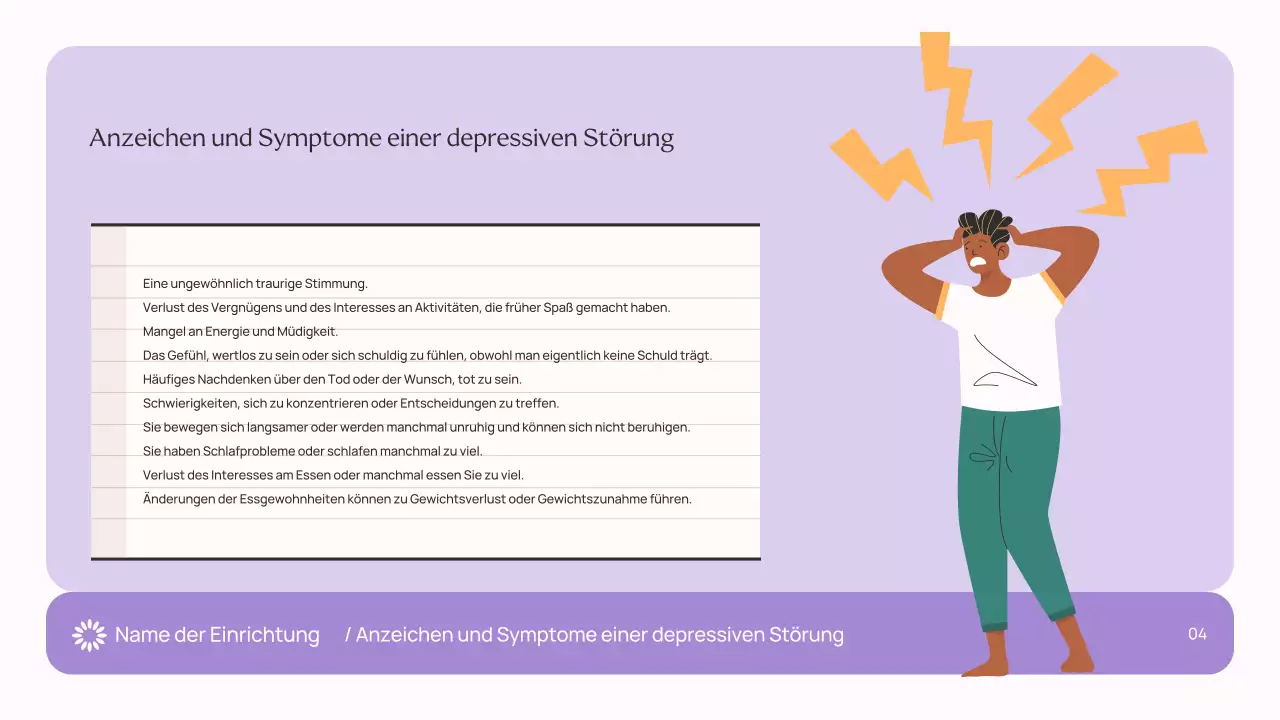 Violett Weiß Modern Mental Health Remedies Leitfaden