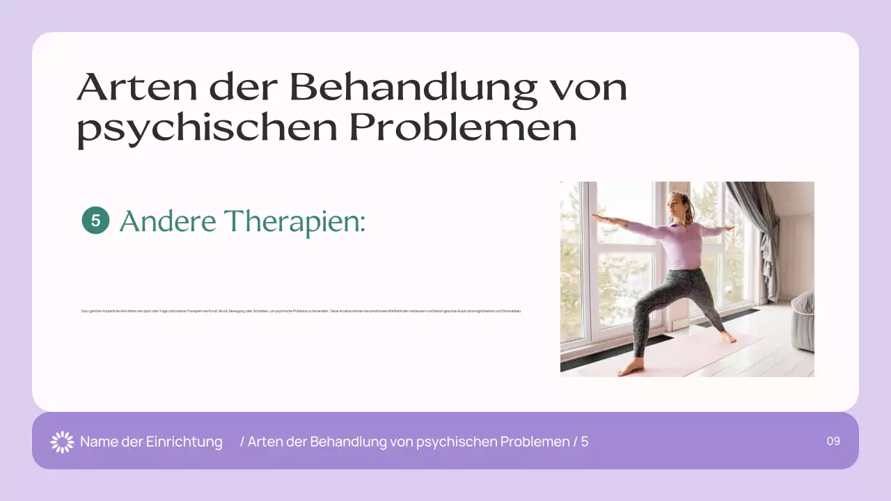 Violett Weiß Modern Mental Health Remedies Leitfaden