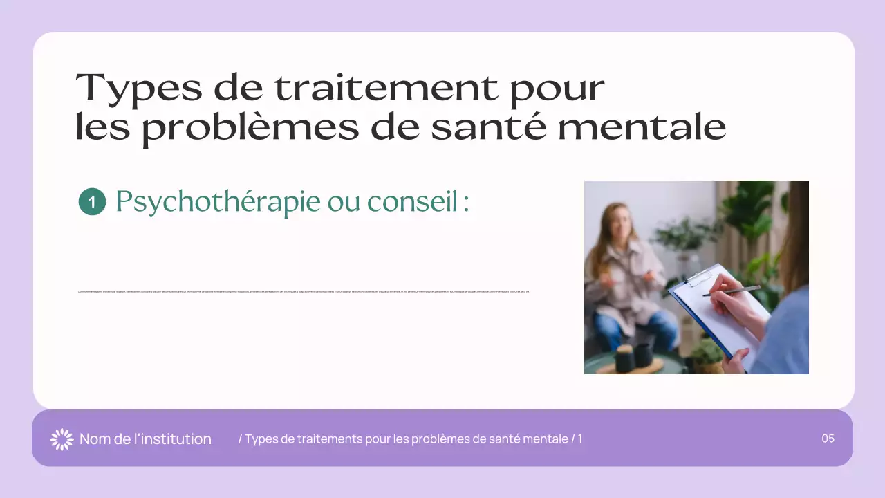 Guide des remèdes modernes pour la santé mentale