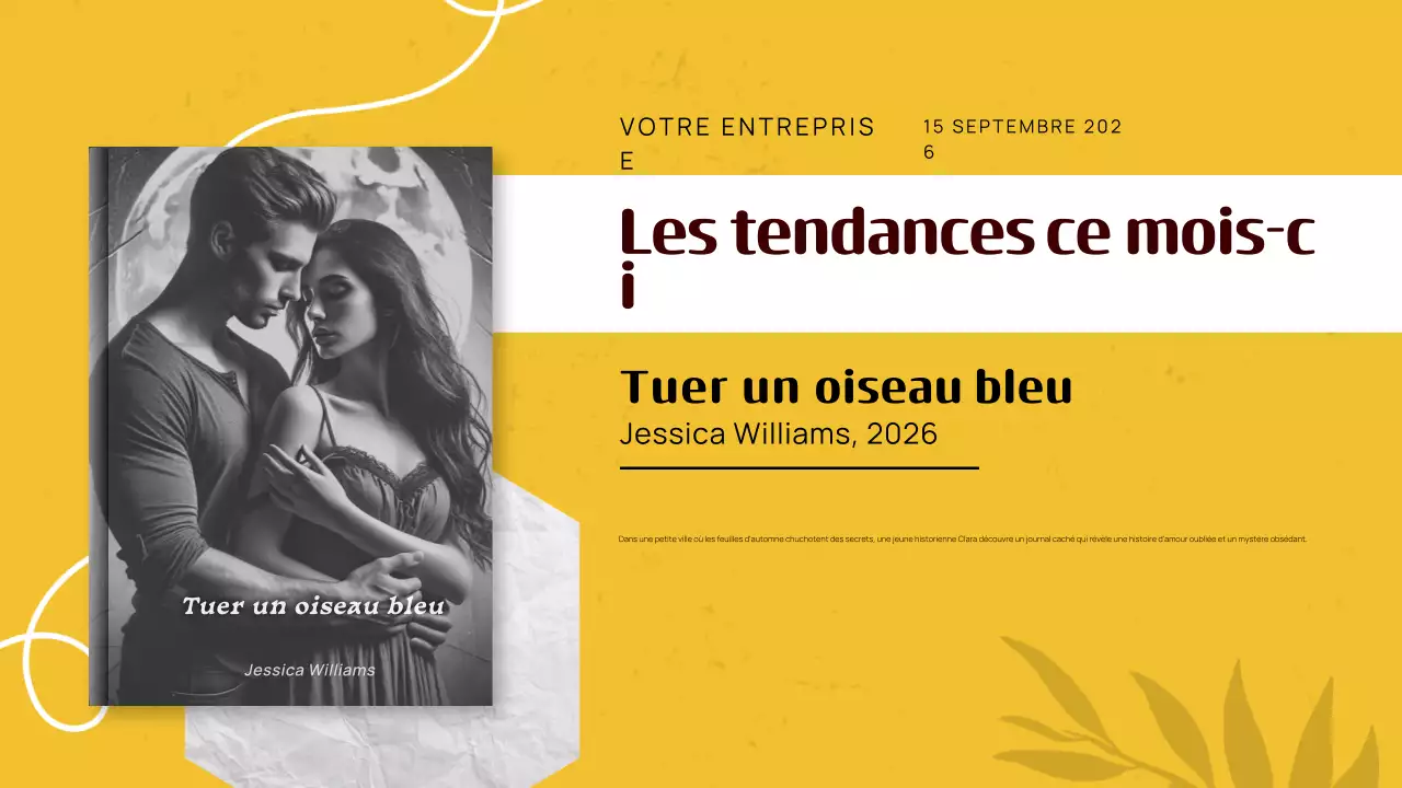 Guide de recommandations de livres d'automne classiques jaunes