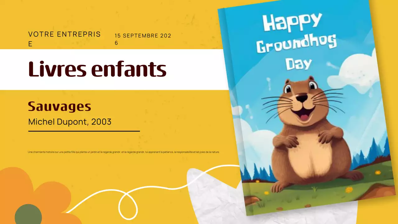 Guide de recommandations de livres d'automne classiques jaunes