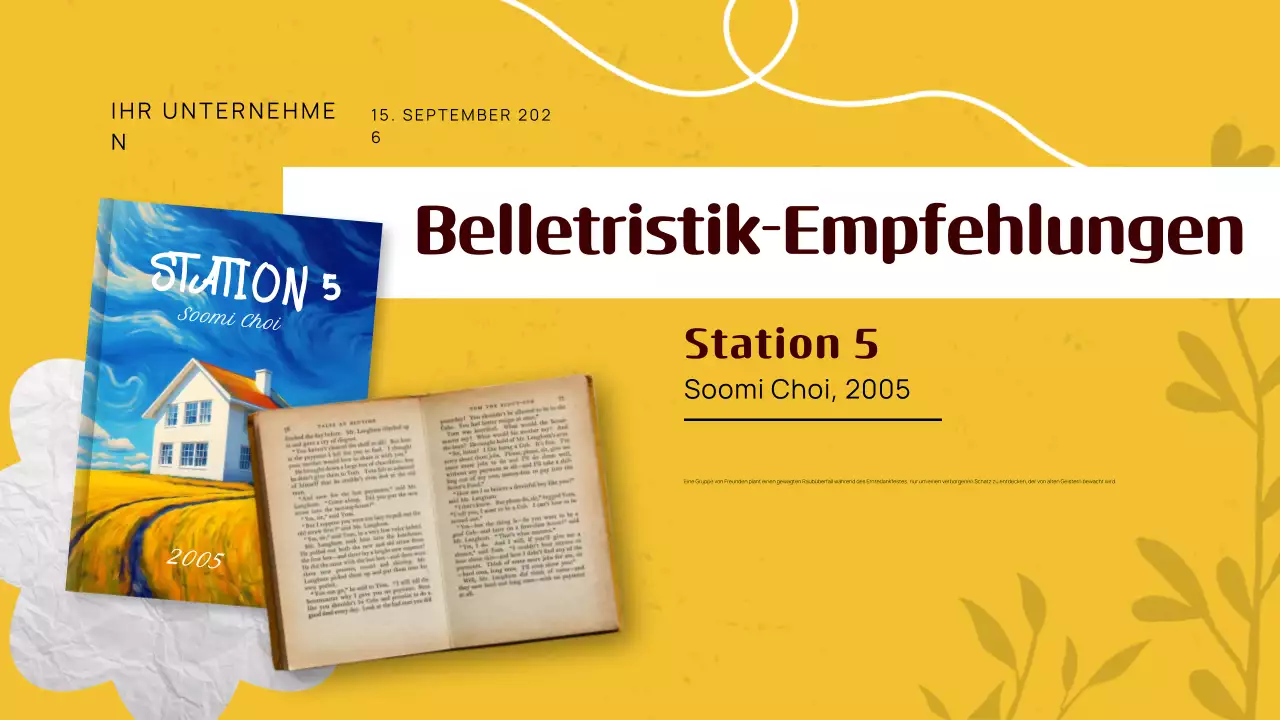 Gelber Klassiker Herbst Buchempfehlungen Leitfaden