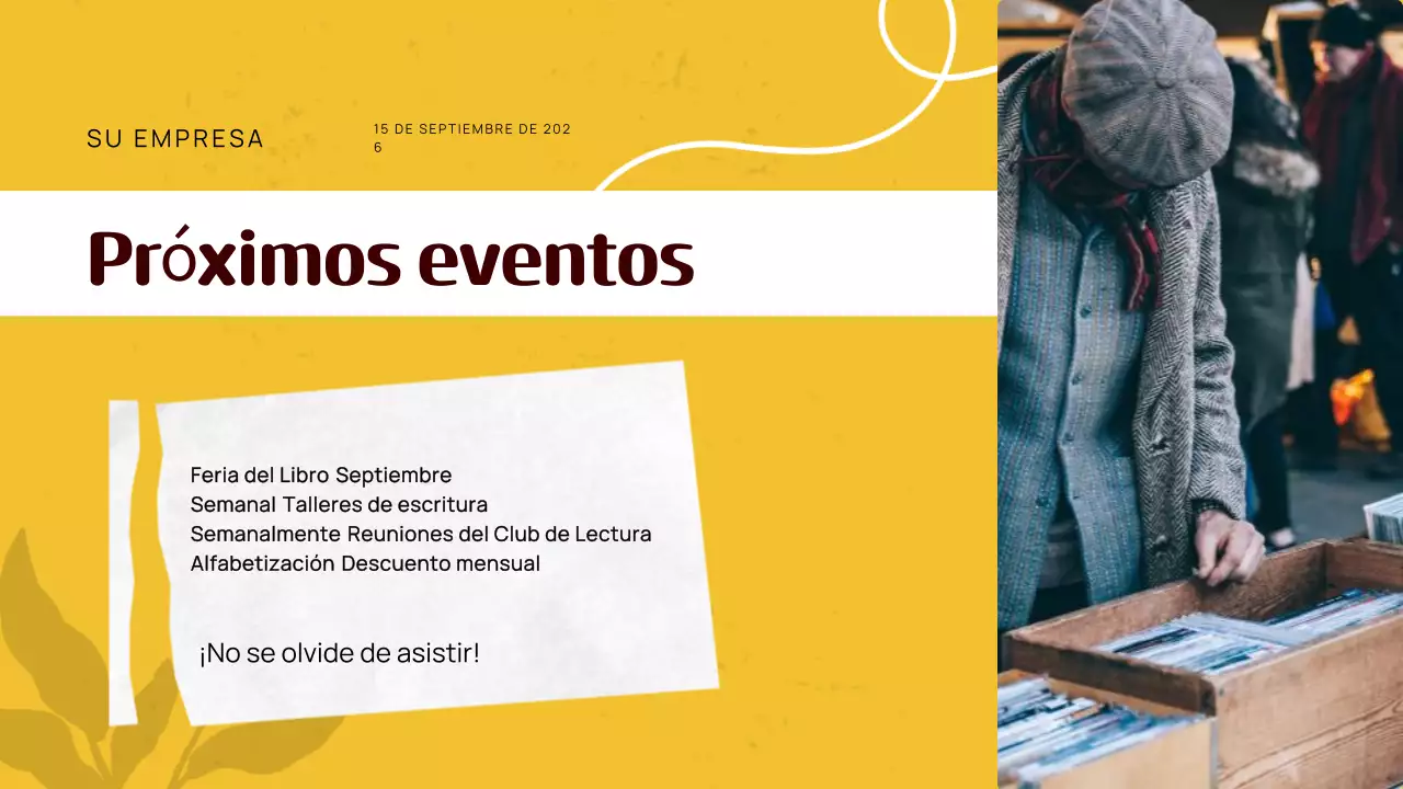 Guía de recomendaciones de libros clásicos amarillos de otoño