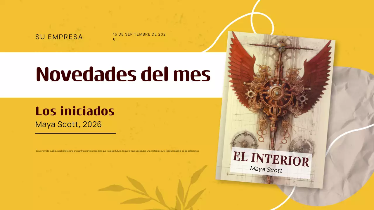 Guía de recomendaciones de libros clásicos amarillos de otoño