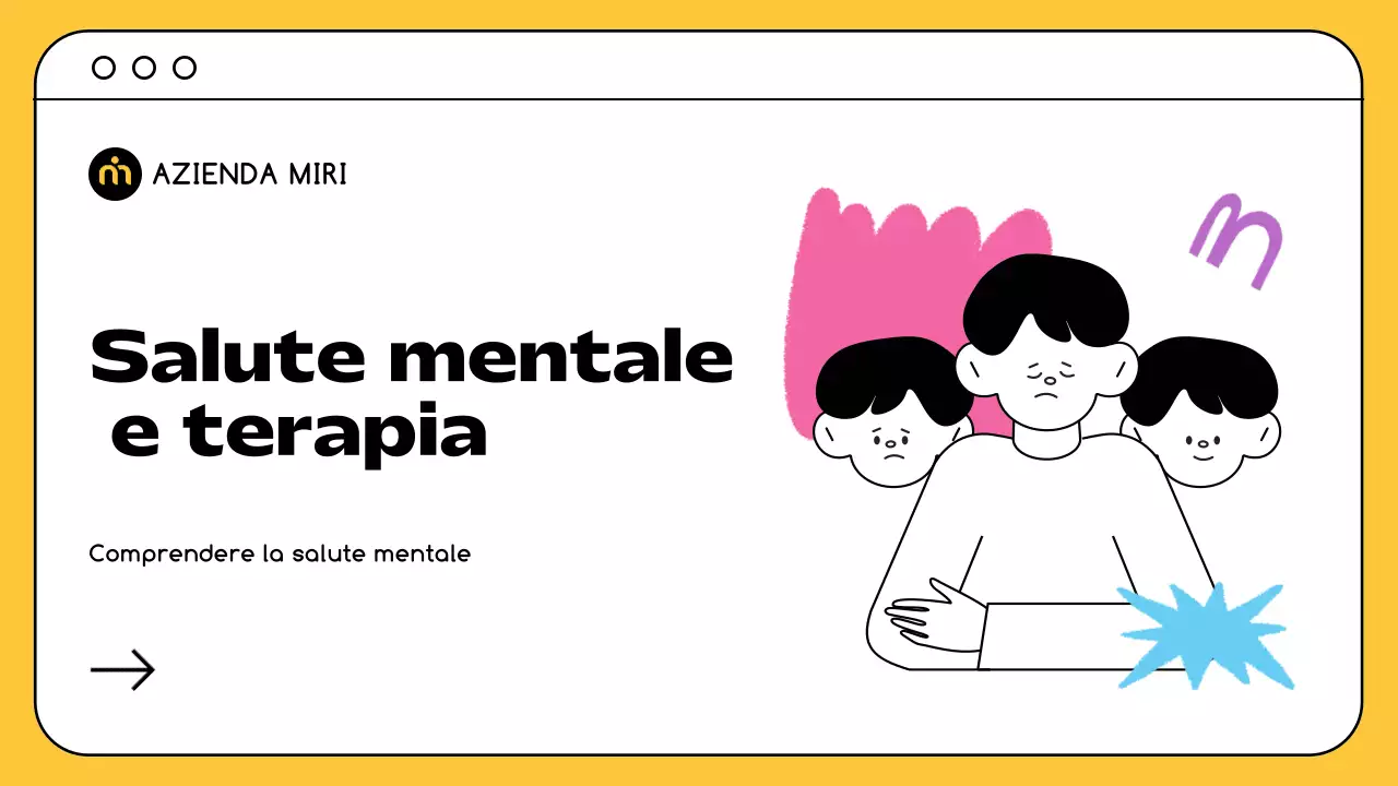 Giallo Nero Risorse minime per la salute mentale e la terapia