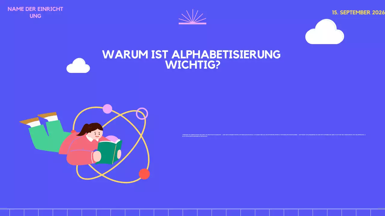 lila-rosa Fantasie Umfrage Trend Alphabetisierung Rund um die Welt