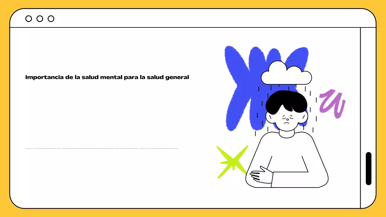 Amarillo Negro Recursos mínimos de salud mental y terapia