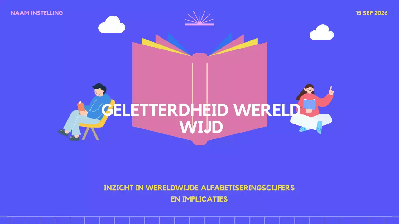 paars roze fantasie enquête trend Geletterdheid over de hele wereld